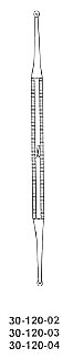 Excavator Curettes, Double Ended, Large